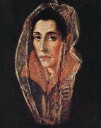 El Greco Portrait of a Lady oil painting on canvas